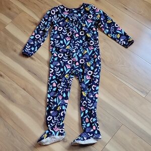 *3/$15* Just One You by Carter's Size 5T One Piece Footie Jammies Fleece…